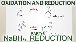 Sodium Borohydride NaBH4 Reduction Reaction Mechanism [upl. by Lietman]