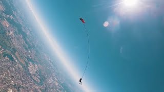 Worlds First Skydive Bungee Jump [upl. by Wardlaw]