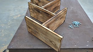 DIY Basic Wooden Book Shelf [upl. by Corina]