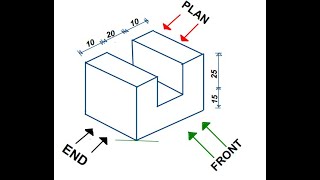 THIRD ANGLE PROJECTION [upl. by Aneret523]