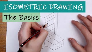 Isometric Drawing  The Basics [upl. by Ahtennek]