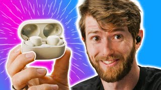 Im ditching my AirPods Pros  Sony WF1000XM4 Wireless Earbuds [upl. by Renado123]