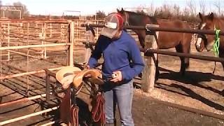 How to Measure a Gullet on a Western Saddle [upl. by Collins]