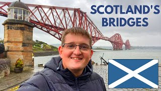 Scotlands Incredible Bridges Forth Bridges amp The Queensferry Crossing Viewpoints [upl. by Irej]