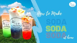 HOW TO MAKE YOUR OWN SODA POP SOFT DRINKS AT HOME  HOW TO MAKE SODA FOR MILK TEA BUSINESS AT HOME [upl. by Gaskins]