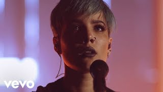 Halsey  Hold Me Down Live Performance Vevo LIFT [upl. by Ydnyc698]