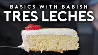 Tres Leches Cake  Basics with Babish [upl. by Carvey155]