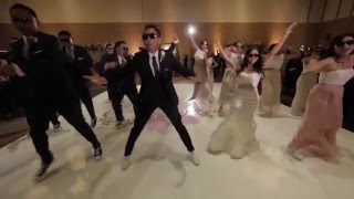 Uptown Funk Lapira Wedding Party Dance [upl. by Rj]