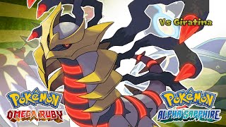 Pokémon Omega Ruby amp Alpha Sapphire  Giratina Battle Music HQ [upl. by Emmerich756]