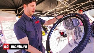 How To Set Up Tubeless MTB Tires In 60 Seconds [upl. by Orvah667]