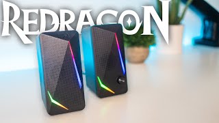 Unboxing and Review  Redragon GS510 Waltz RGB Gaming Speakers [upl. by Ygiaf372]