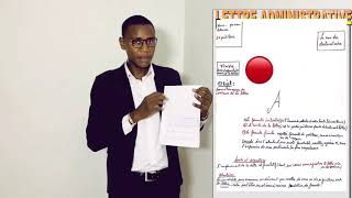 La lettre administrative [upl. by Joshua]