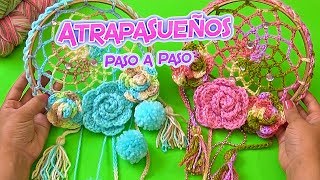 ATRAPASUEÑOS TEJIDO A CROCHET PASO A PASO [upl. by Asilad]