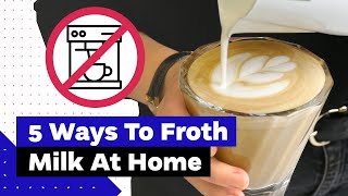 How To Froth Milk At Home Best Milk Frothers Review [upl. by Tomkiel]