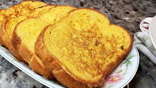 FRENCH TOAST  Easy French Toast Recipe  Cooking At Home [upl. by Khano]