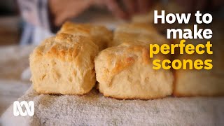 How to make the perfect scone with 92yearold Muriel  Cooking  ABC Australia [upl. by Alebasi]