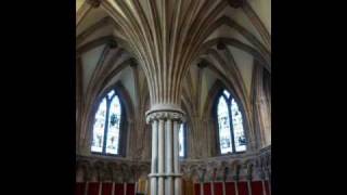 Lo He Comes With Clouds Descending  Lichfield Cathedral Choir [upl. by Attenoj]