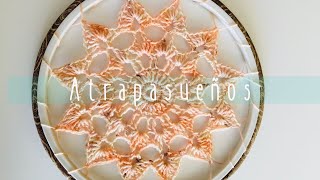 Atrapasueños o mándala a crochet tutorial [upl. by Yssor670]