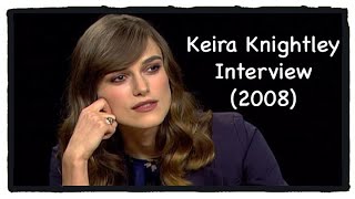 Keira Knightley Interview The Duchess Charlie Rose 2008 [upl. by Llenrep]