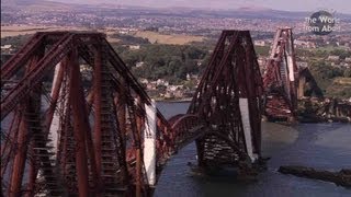 Scotland from Above Edinburgh to Fingals Cave Route HD [upl. by Gulgee]