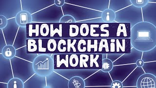 What is a Blockchain Animated  Examples [upl. by Almire]