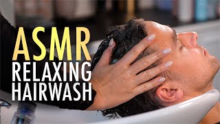 ASMR Relaxing Hair Wash and Scalp Massage Experience [upl. by Ennazor]