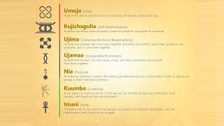 Nguzo Saba  The Seven Principles of Kwanzaa [upl. by Llennor666]