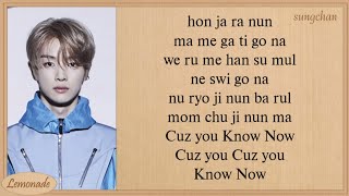 NCT U  Know Now Easy Lyrics [upl. by Cantlon]