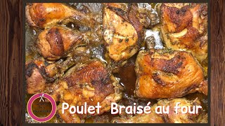 LBDMA COMMENT FAIRE DU POULET BRAISÉ AU FOUR FACILE  OVEN BAKED CHICKEN Cuisine Africaine [upl. by Arodal]