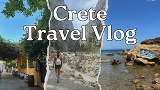 CRETE Travel Vlog  Explore  Holiday  Greece [upl. by Namilus]