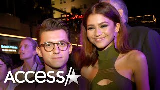 Zendaya amp Tom Holland Confirm Relationship With A Kiss [upl. by Harrow]