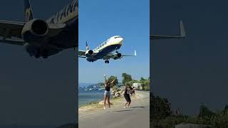 Low Landing  Skiathos Airport [upl. by Robinette]