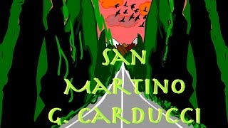 San Martino  Giosuè Carducci  Poesia [upl. by Hagep686]