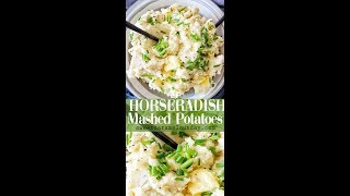 Horseradish Mashed Potatoes [upl. by Clementi718]