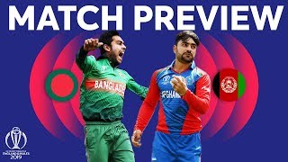 Match Preview  Bangladesh vs Afghanistan  ICC Cricket World Cup 2019 [upl. by Nitsugua]