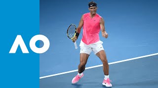 Rafael Nadal vs Nick Kyrgios  Match Highlights R4  Australian Open 2020 [upl. by Nahshu571]