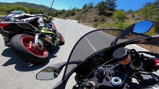 Hayabusa vs Harley Vrod  drag race [upl. by Leshia684]