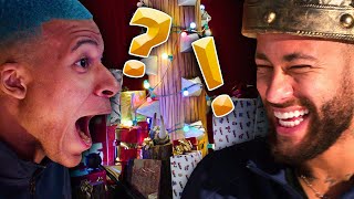 🆒🎁🎄 𝑱𝒐𝒚𝒆𝒖𝒙 𝑳𝑶𝑮𝑴𝑨𝑺  PRANK  Neymar Jr Mbappé Marquinhos Kimpembe et Verratti avec Clash Royale [upl. by Ldnek]