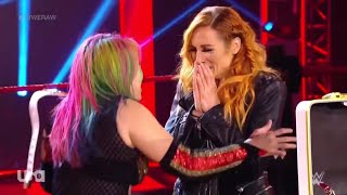 Becky Lynch Reveals Shes Pregnant [upl. by Jaddo]