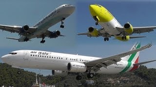 7 Hours of Insane Plane Spotting at Skiathos the Second St Maarten Low landings and Jet blasts [upl. by Kneeland]