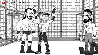 WWE Elimination Chamber Cartoon Parody feat John Cena CM Punk Logan Paul Drew McIntyre [upl. by Susanetta]