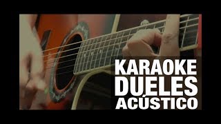 Jesse amp Joy quotDuelesquot Karaoke Acústico [upl. by Bergin104]