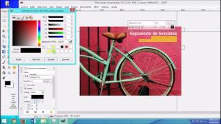 Cómo hacer un cartel en GIMP [upl. by Genevieve]