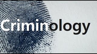 Introduction to Criminology Lesson 1 [upl. by Anyel]