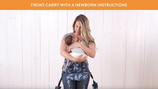 How to Use Baby Carrier with a Newborn [upl. by Bajaj]