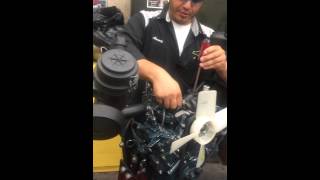 Valve Adjustment on a Kubota [upl. by Trisa]