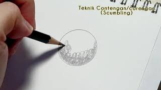 Teknik Lukisan Shading Techniques for BEGINNER [upl. by Kir916]