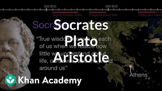 Socrates Plato Aristotle  World History  Khan Academy [upl. by Lord]