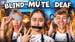 BLIND DEAF MUTE BAKING CHALLENGE PART 3  w LANA RAE CARTER [upl. by Aleahs809]