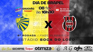 PELOTAS X GE BRASIL  BRAPEL  AO VIVO  CAMPEONATO GAÚCHO [upl. by Florry11]